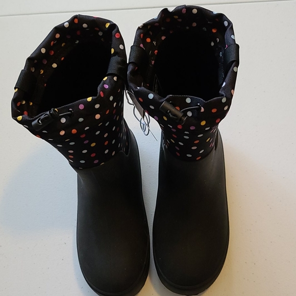 Girls Robbie winter boots black - Picture 1 of 5
